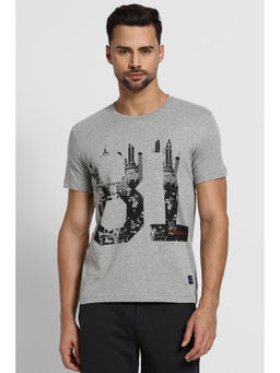 Van Heusen Innerwear - Men Athleisure Crew Neck & Short Sleeve T-Shirt - Grey