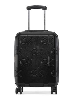 Calvin Klein - Black Textured Trolley Bag