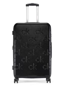 Calvin Klein - Black Textured Trolley Bag