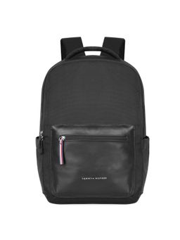 Tommy Hilfiger - Black Solid Backpack