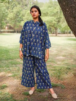 Laado - Mihika Indigo Blue Co-Ord Set