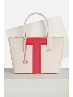 Allen Solly - Women Beige Casual Tote Bag