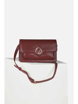 Allen Solly - Women Maroon Casual Clutch
