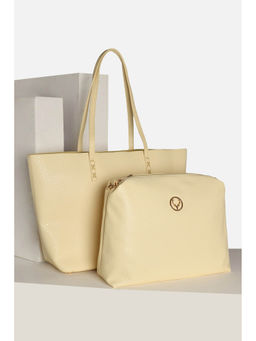 Allen Solly - Women Yellow Casual Tote Bag