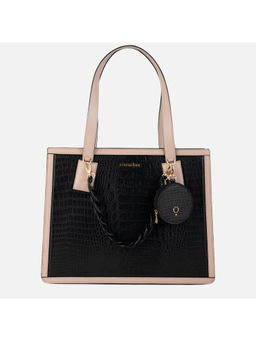 MONADAA - Womens Black Jacqueline Tote Bag (L)