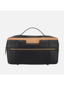 MONADAA - Womens Black Gage Toiletries Bag (L)
