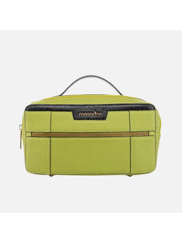 MONADAA - Womens Green Gage Toiletries Bag (L)