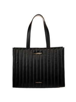 MONADAA - Womens Black Gemma Tote Bag (L)