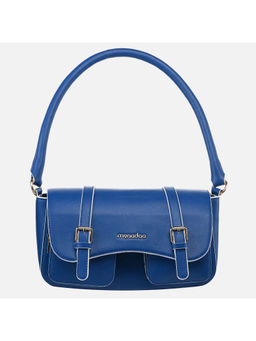 MONADAA - Womens Blue Faith Shoulder Bag