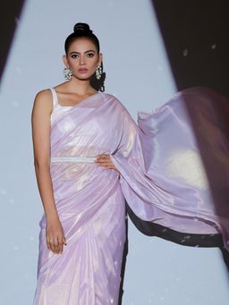 Swtantra - White Piped Sequin