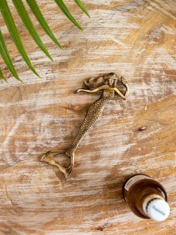 ExclusiveLane - Mermaid Hand-Etched Brass Bottle Opener