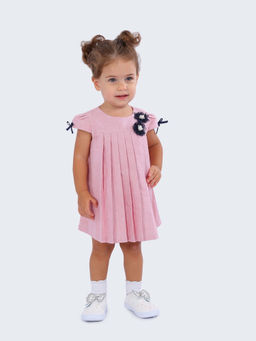 One Friday - Pink Cap Sleeves Dress