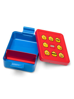 LEGO - Multi-Color Iconic Kids Lunch Box with Divider