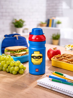 LEGO - Blue Iconic Kids Water Bottle