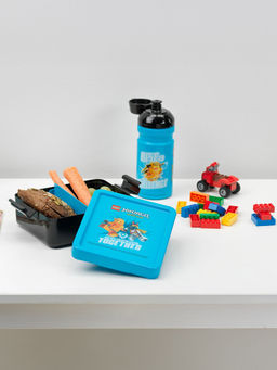 LEGO - Blue Ninjago Series School Lunch Box with Water Bottle