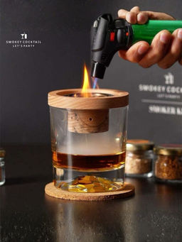 Smokey Cocktail - Clear Option A Whiskey And Cocktail Exclusive Smoker Kit