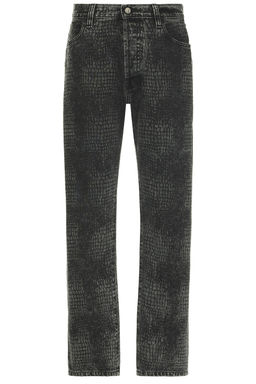 Aries - Lasered Croc Lilly Jeans