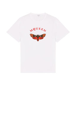 McQueen - Moth Print T-shirt