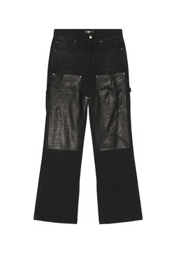 Amiri - Embossed Croc Carpenter Jean