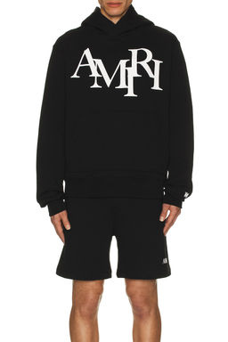 Amiri - Staggered Logo Hoodie