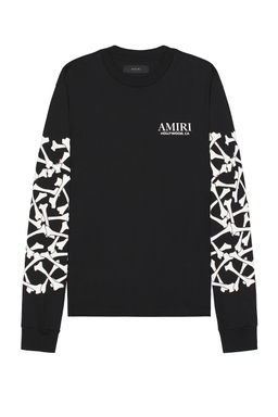 Amiri - Bones Stacked Long Sleeve Tee
