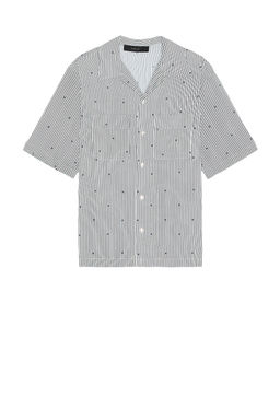 Amiri - MA Pinstripe Camp Shirt