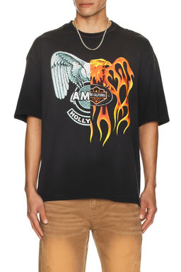 Amiri - Spliced Logo Tee