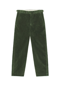 BODE - Corduroy Side Buckle Trousers