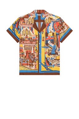 BODE - Manhattan Island Short Sleeve Shirt