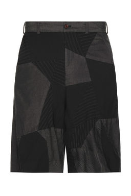COMME des GARCONS - Gabardine Pachwork Garment Treated Shorts