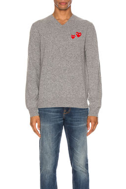 COMME des GARCONS - Multi Heart Pullover Sweater