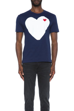 COMME des GARCONS - Red Emblem Cotton Heart Tee