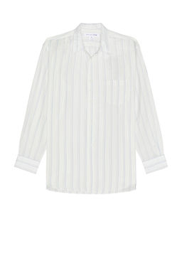 COMME des GARCONS - Yarn Dyed Cupra Stripe Shirt