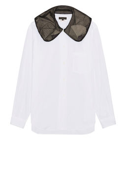 COMME des GARCONS - Broad And Tulle Shirt