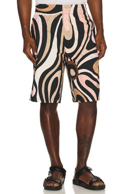 Emilio Pucci - Cotton Popeline Shorts