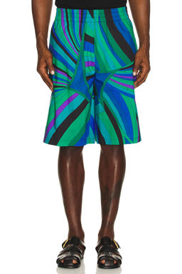 Emilio Pucci - Cotton Popeline Shorts