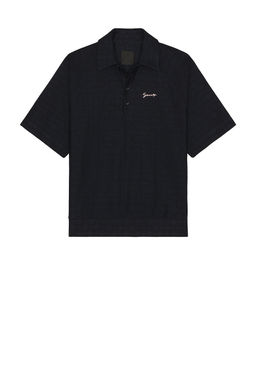 Givenchy - Half Zip Short Sleeve Sweatshirt