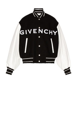Givenchy - Wool & Leather Varsity Jacket