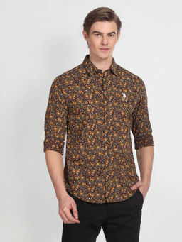 U.S. Polo Assn. Denim Co. - Floral Print Pure Cotton Shirt