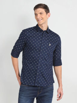 U.S. Polo Assn. Denim Co. - Motif Print Slim Fit Shirt