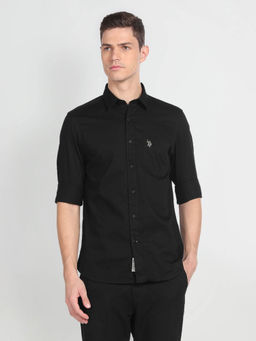 U.S. Polo Assn. Denim Co. - Solid Twill Casual Shirt