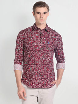 U.S. Polo Assn. Denim Co. - Motif Print Cotton Shirt