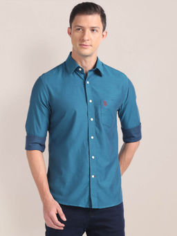 U.S. POLO ASSN. - Solid Twill Casual Shirt