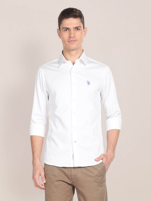 U.S. POLO ASSN. Solid Twill Shirt