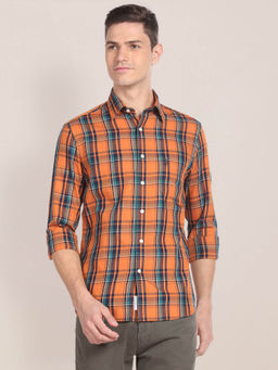 U.S. POLO ASSN. - Cotton Twill Plaid Shirt