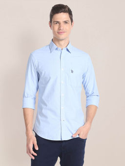 U.S. POLO ASSN. - Solid Fil-A-Fil Shirt