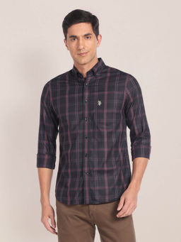 U.S. POLO ASSN. - Button Down Collar Tartan Check Shirt