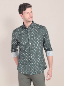 U.S. POLO ASSN. - Floral Print Twill Shirt