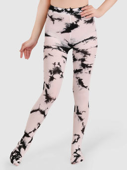 BRACHY - Women Self Design Semi-Sheer Stockings