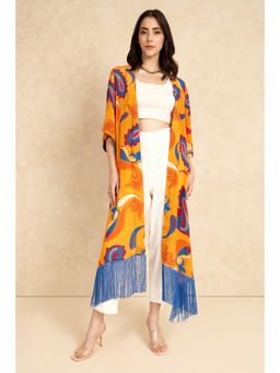 Style Junkiie - Mango Fringe Duster